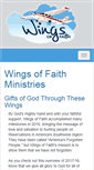 Mobile Screenshot of flywithwings.org